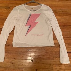 Long Sleeve David Bowie Shirt